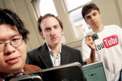Üç Kafadar Girişimci Chad Hurley, Steve Chen ve Jawed Karim